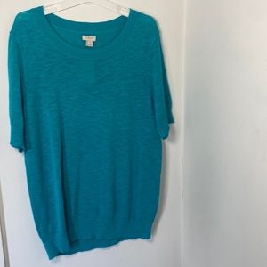 J. Crew Short Sleeve Sweater
